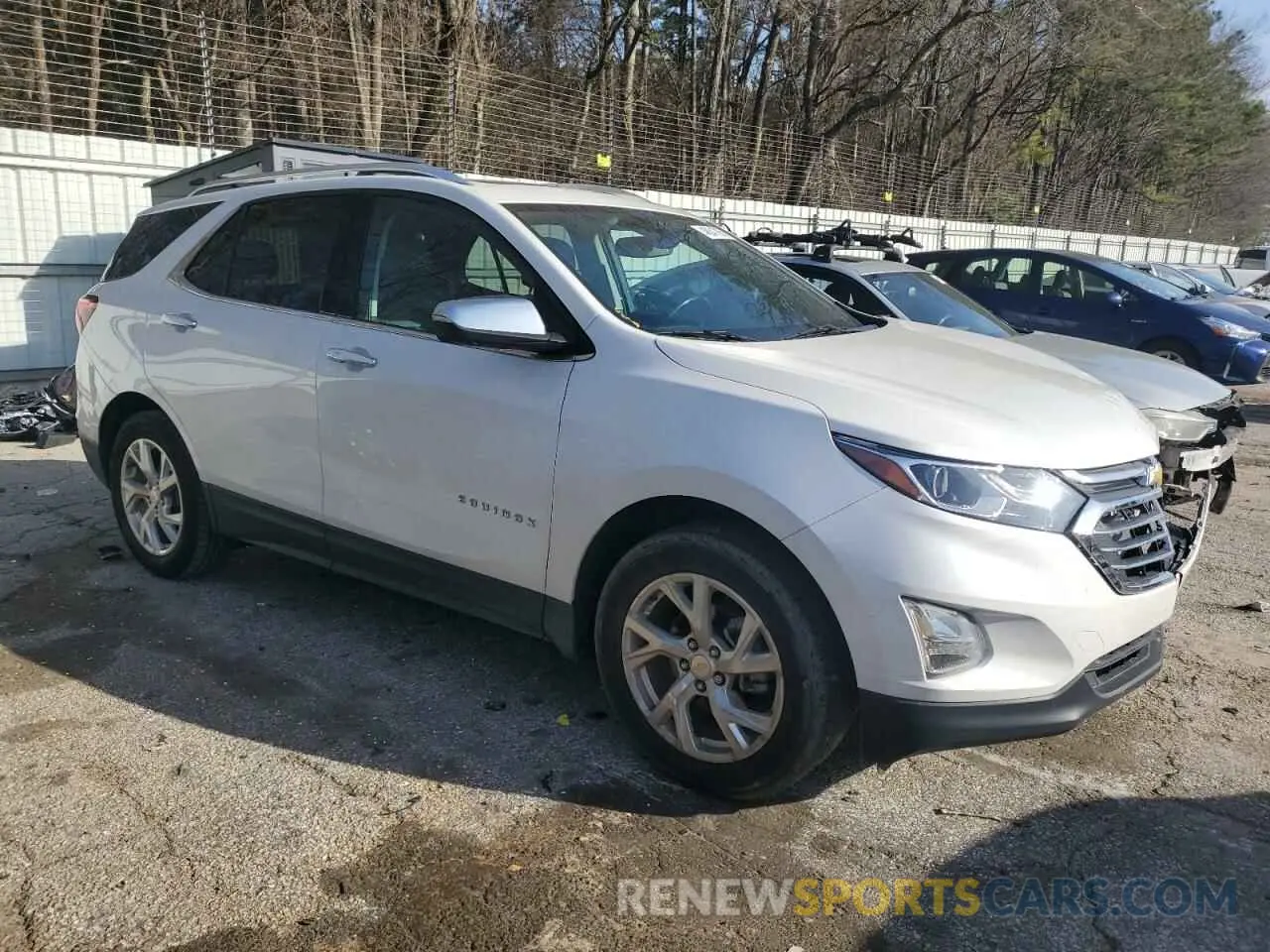 4 fotografías del automóvil dañado 3GNAXNEV0MS175484 CHEVROLET EQUINOX 2021