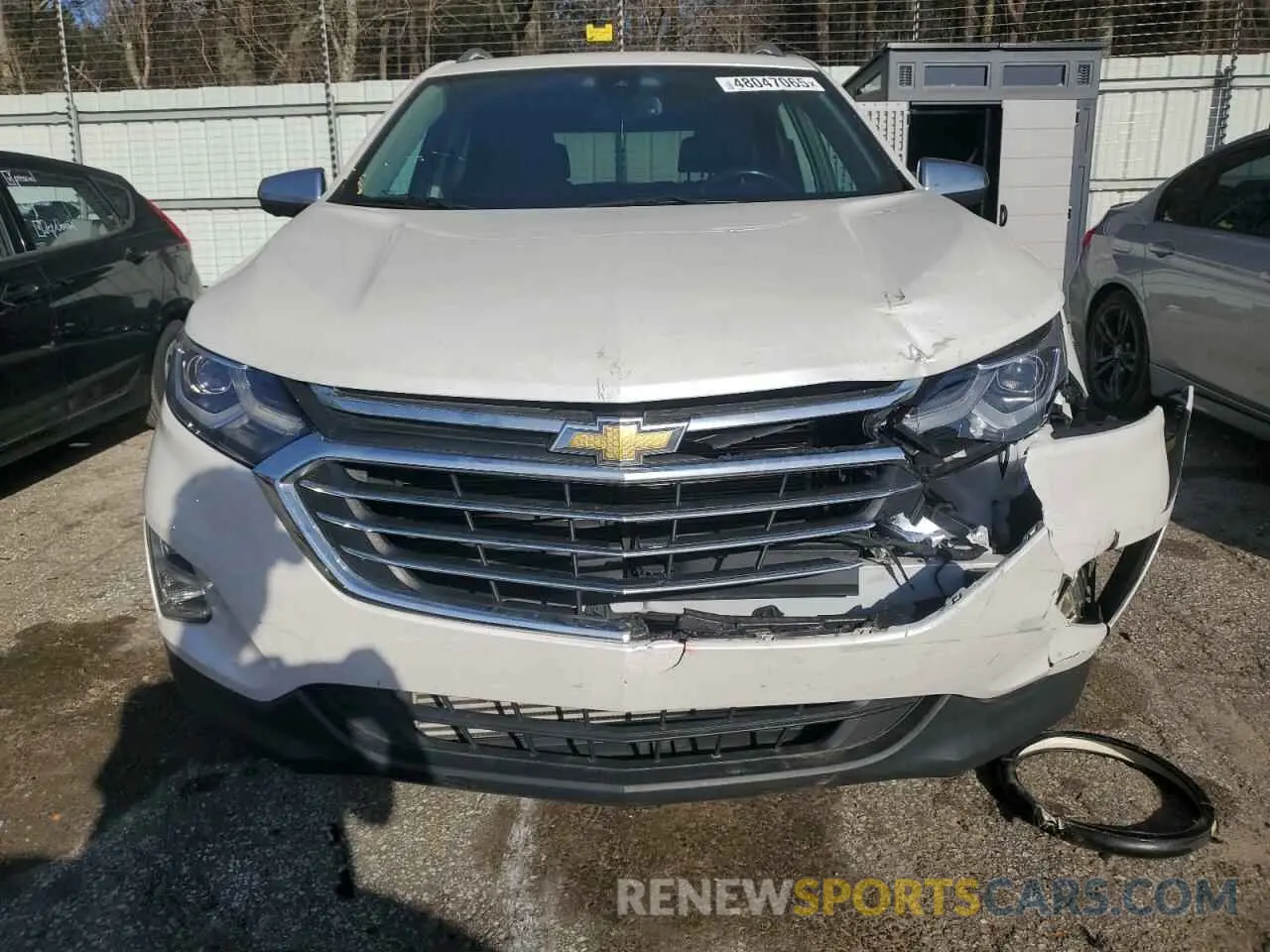 5 fotografías del automóvil dañado 3GNAXNEV0MS175484 CHEVROLET EQUINOX 2021