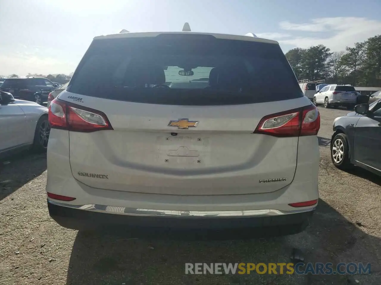 6 fotografías del automóvil dañado 3GNAXNEV0MS175484 CHEVROLET EQUINOX 2021