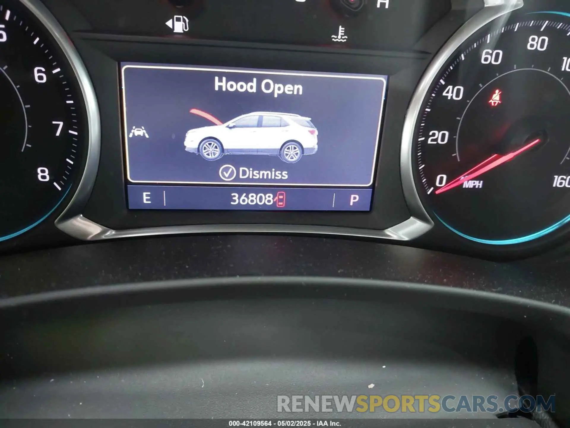 15 fotografías del automóvil dañado 3GNAXNEV5MS160043 CHEVROLET EQUINOX 2021