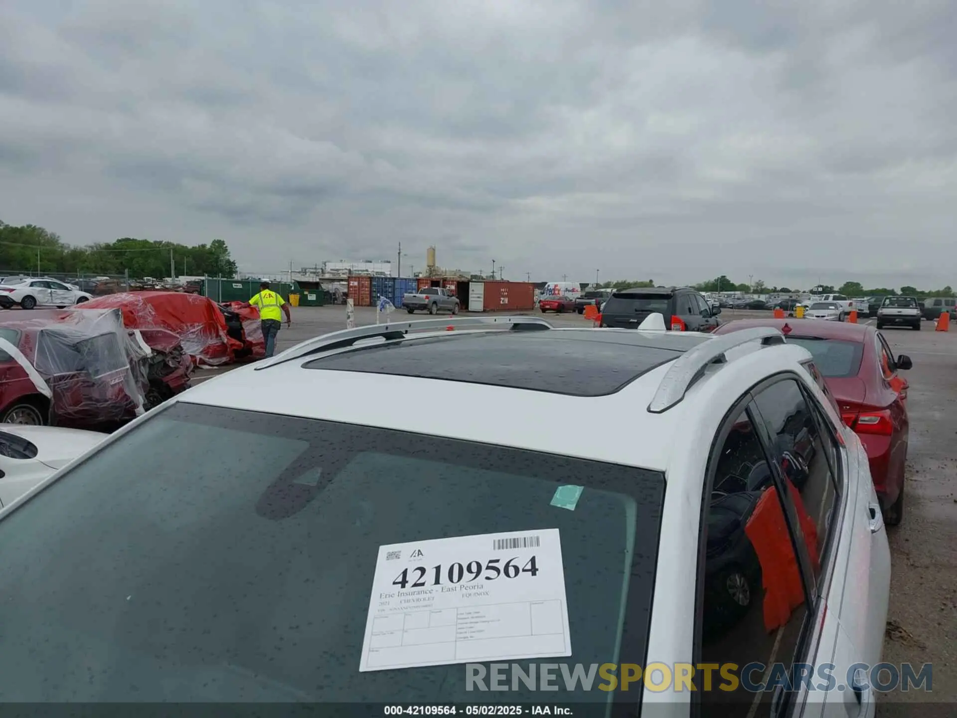 17 fotografías del automóvil dañado 3GNAXNEV5MS160043 CHEVROLET EQUINOX 2021