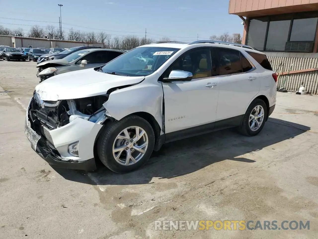1 fotografías del automóvil dañado 3GNAXNEV6MS115077 CHEVROLET EQUINOX 2021