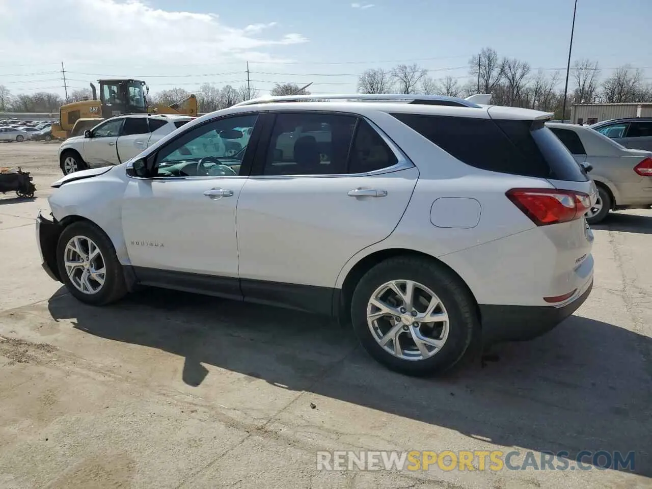 2 fotografías del automóvil dañado 3GNAXNEV6MS115077 CHEVROLET EQUINOX 2021