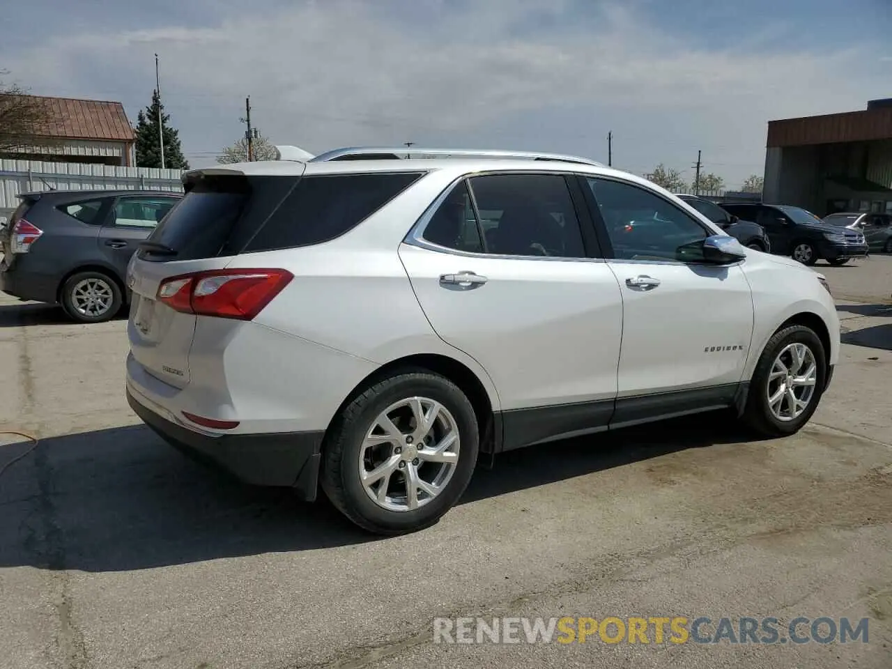 3 fotografías del automóvil dañado 3GNAXNEV6MS115077 CHEVROLET EQUINOX 2021