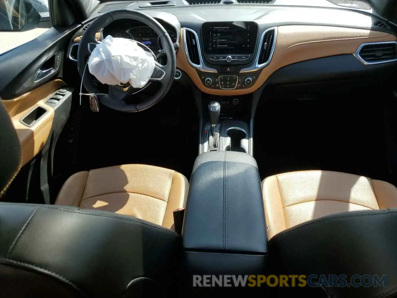 8 fotografías del automóvil dañado 3GNAXNEV6MS115077 CHEVROLET EQUINOX 2021