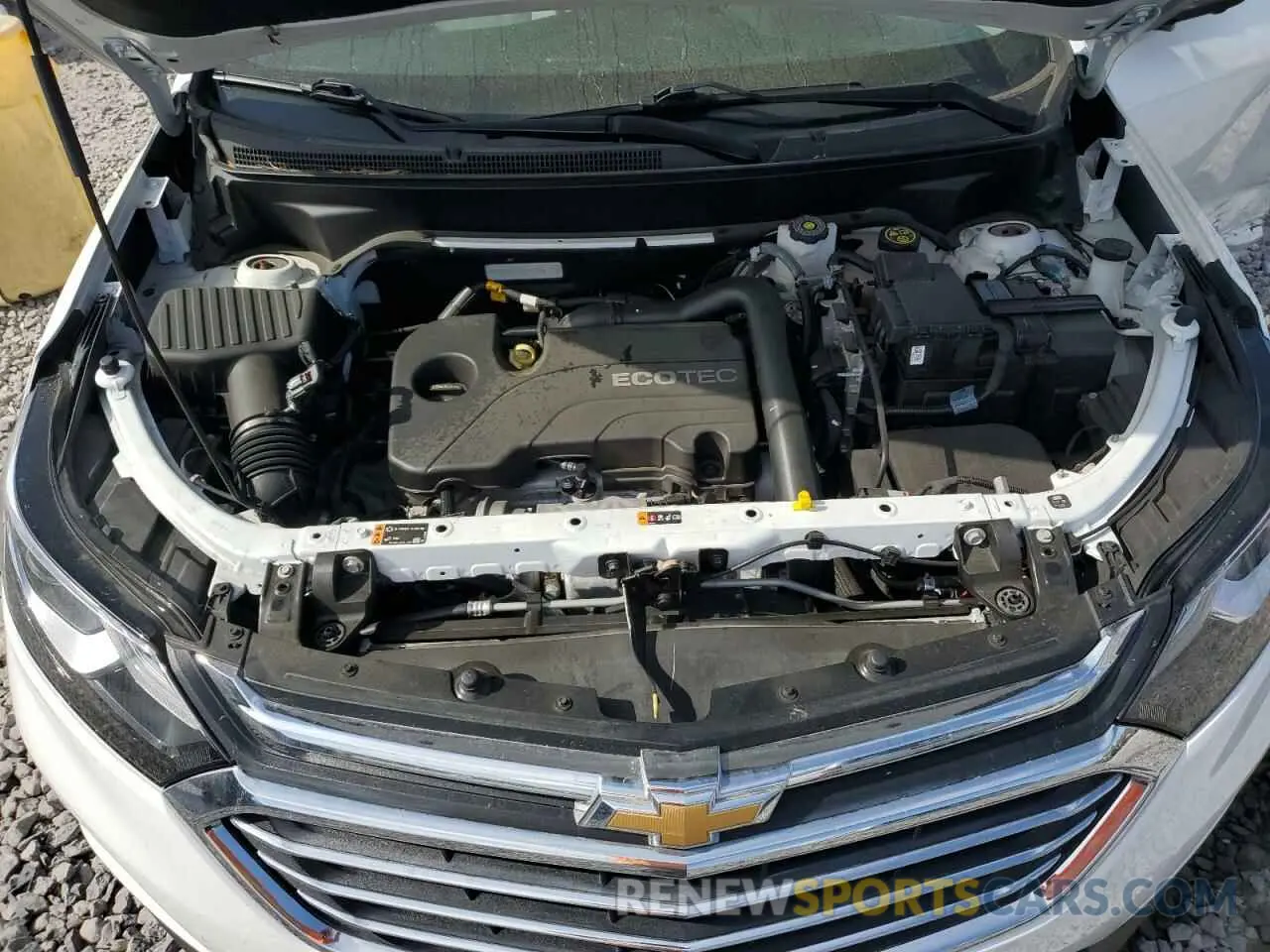 13 fotografías del automóvil dañado 3GNAXNEV7MS158746 CHEVROLET EQUINOX 2021