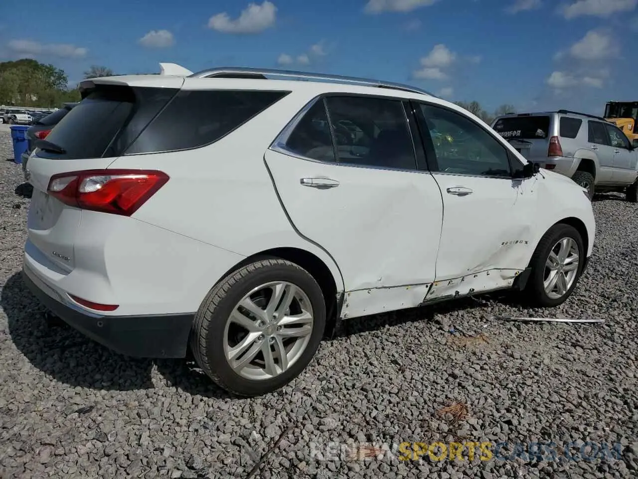 3 fotografías del automóvil dañado 3GNAXNEV7MS158746 CHEVROLET EQUINOX 2021