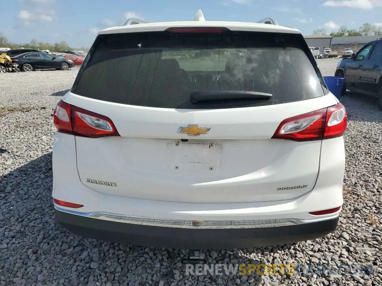 6 fotografías del automóvil dañado 3GNAXNEV7MS158746 CHEVROLET EQUINOX 2021
