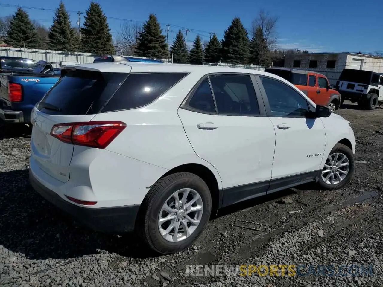 3 fotografías del automóvil dañado 3GNAXSEV0MS166170 CHEVROLET EQUINOX 2021