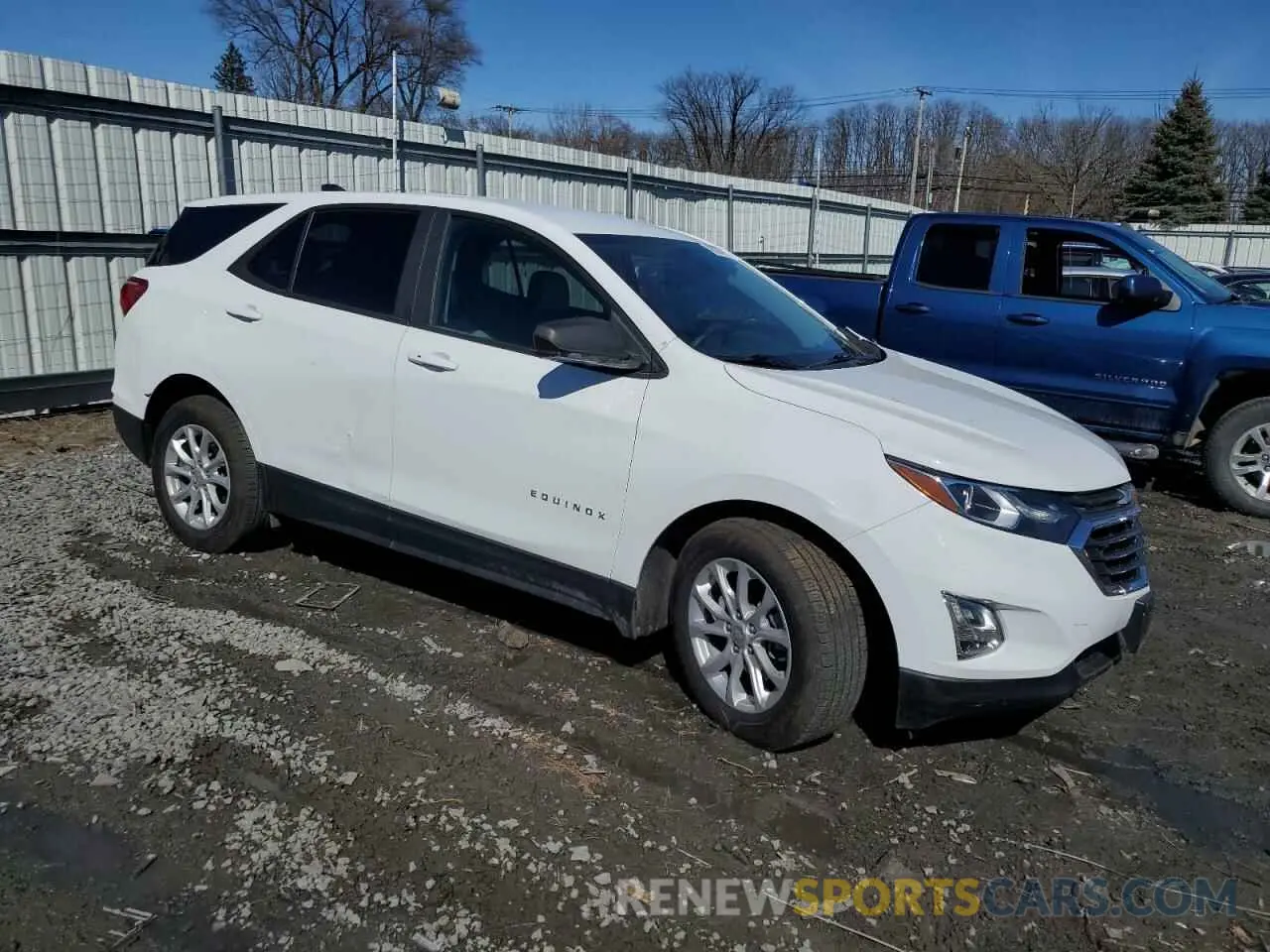 4 fotografías del automóvil dañado 3GNAXSEV0MS166170 CHEVROLET EQUINOX 2021