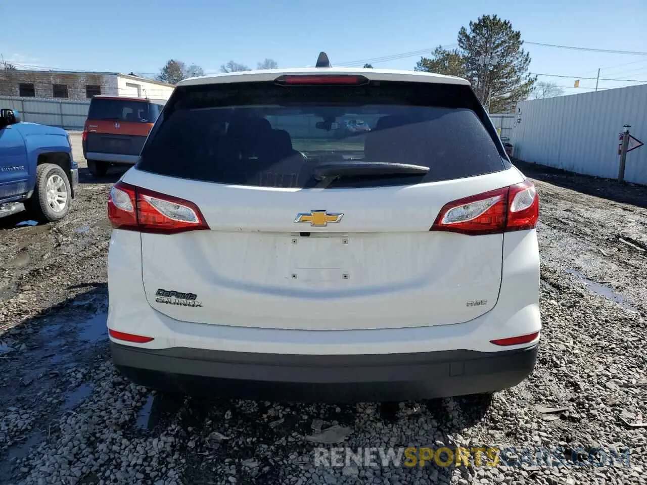 6 fotografías del automóvil dañado 3GNAXSEV0MS166170 CHEVROLET EQUINOX 2021