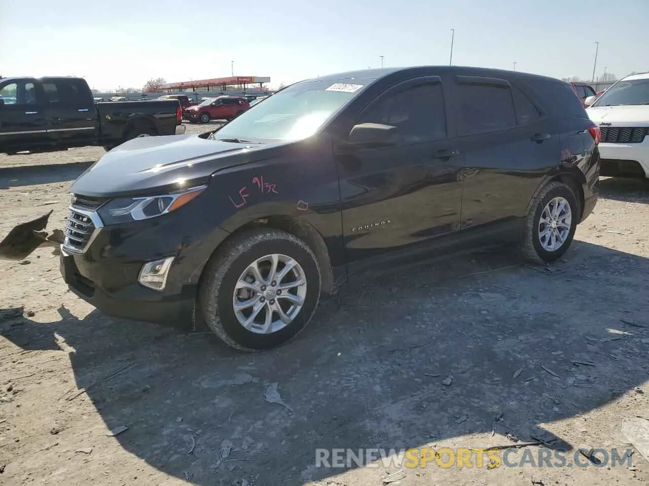 1 fotografías del automóvil dañado 3GNAXSEV1MS146901 CHEVROLET EQUINOX 2021