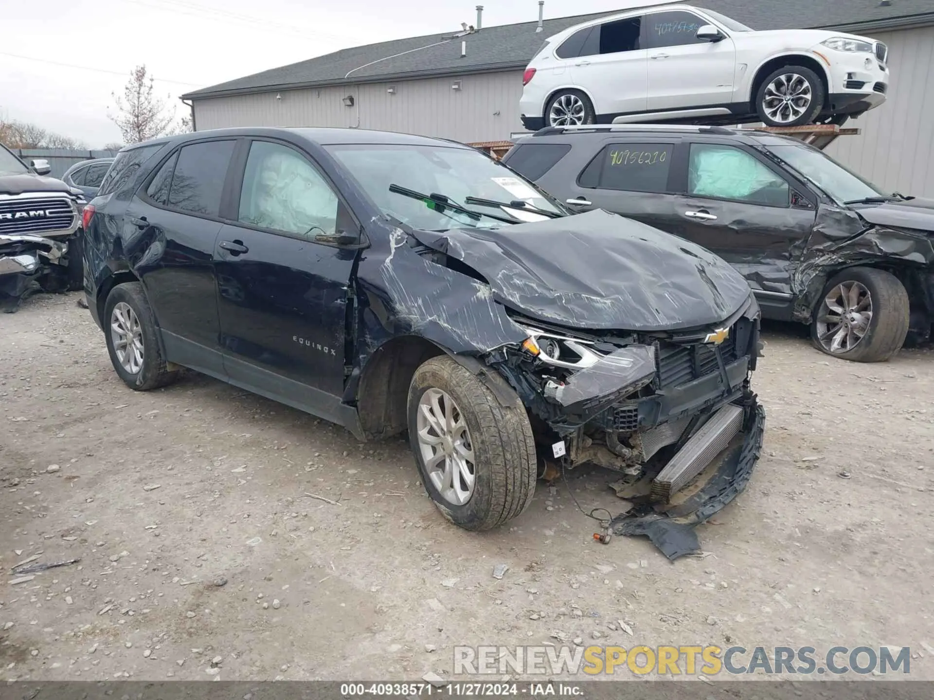 1 fotografías del automóvil dañado 3GNAXSEV2MS103104 CHEVROLET EQUINOX 2021