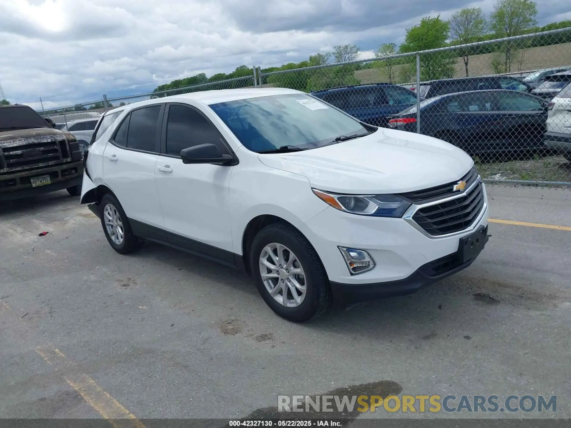 1 fotografías del automóvil dañado 3GNAXSEV2MS155493 CHEVROLET EQUINOX 2021