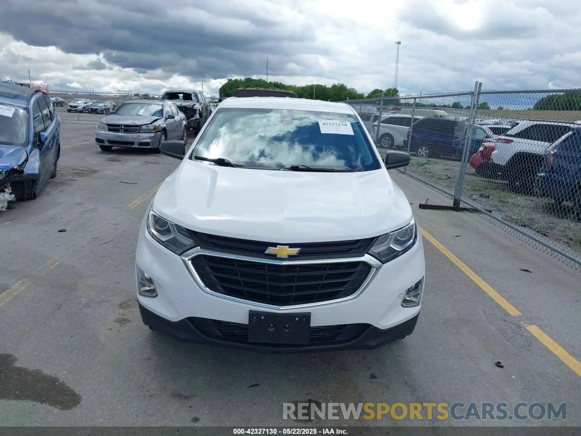 12 fotografías del automóvil dañado 3GNAXSEV2MS155493 CHEVROLET EQUINOX 2021