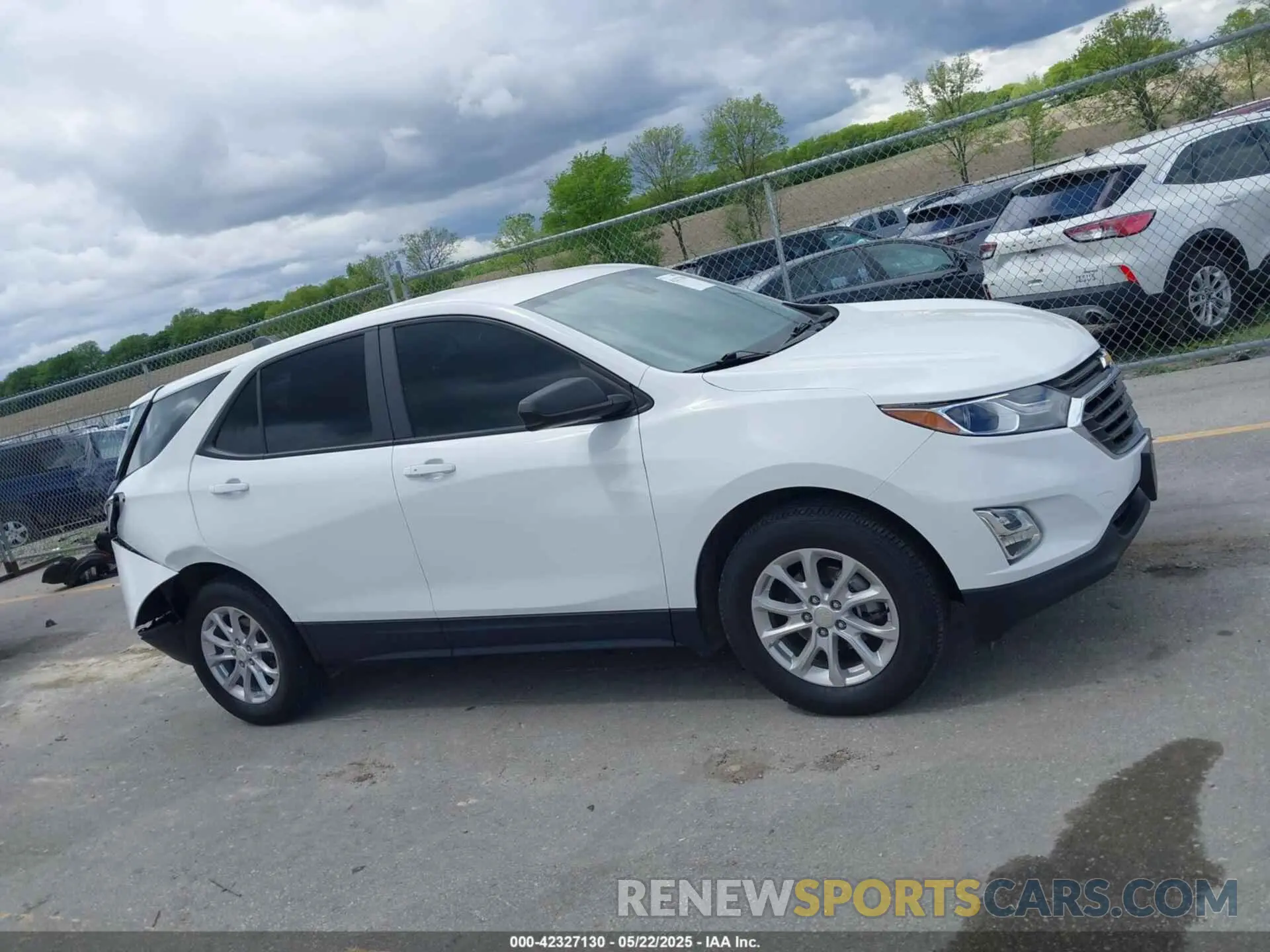 13 fotografías del automóvil dañado 3GNAXSEV2MS155493 CHEVROLET EQUINOX 2021