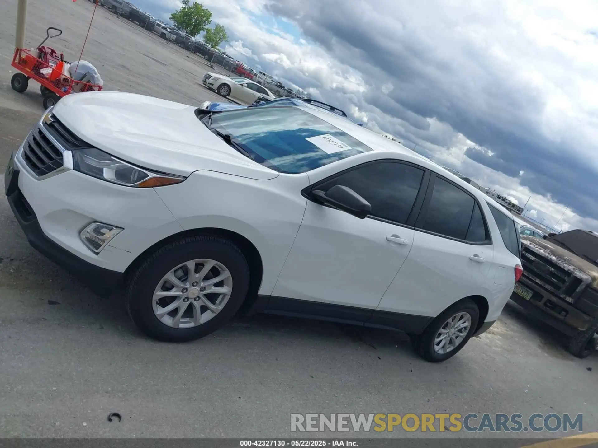 14 fotografías del automóvil dañado 3GNAXSEV2MS155493 CHEVROLET EQUINOX 2021