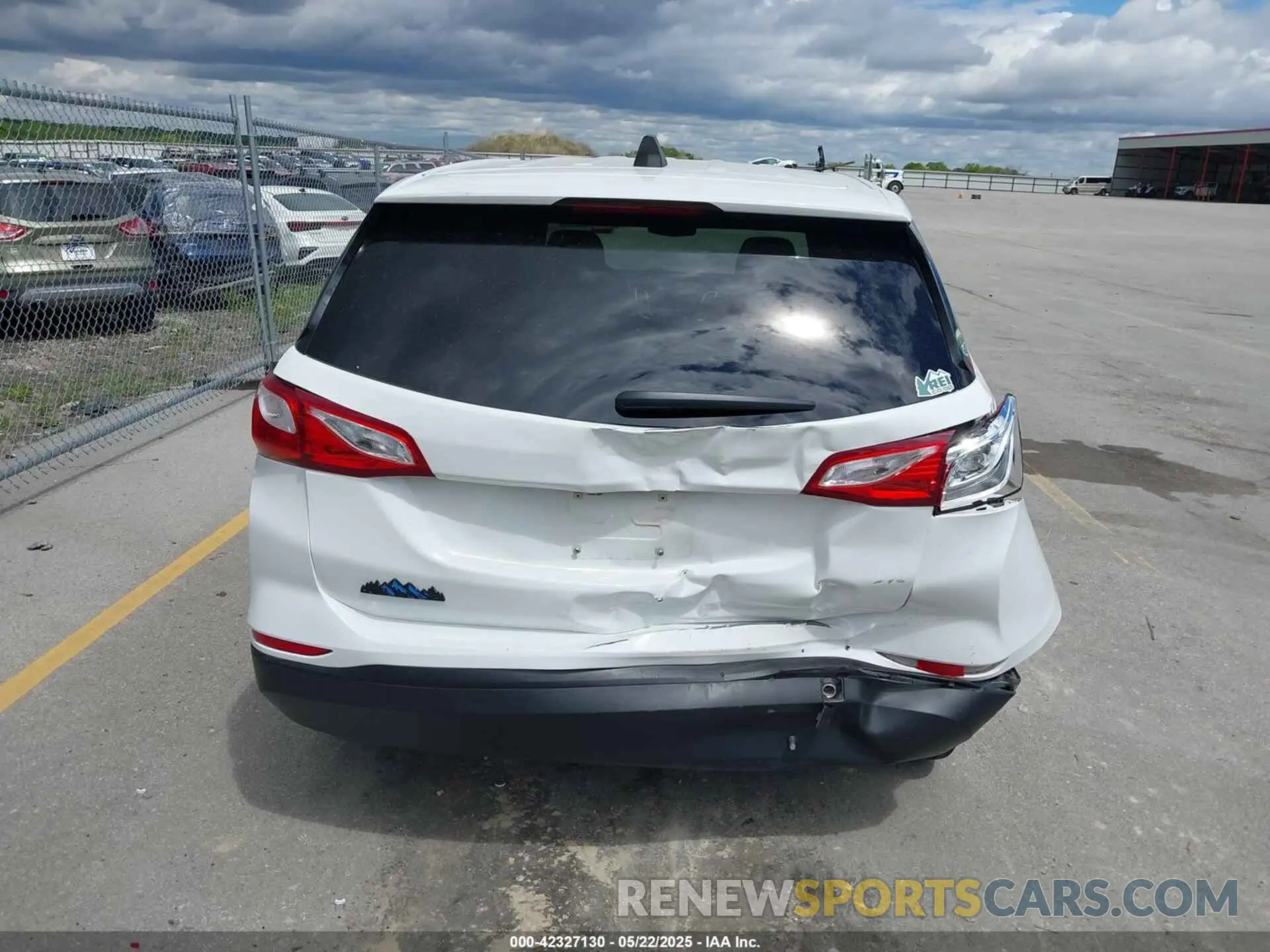 16 fotografías del automóvil dañado 3GNAXSEV2MS155493 CHEVROLET EQUINOX 2021