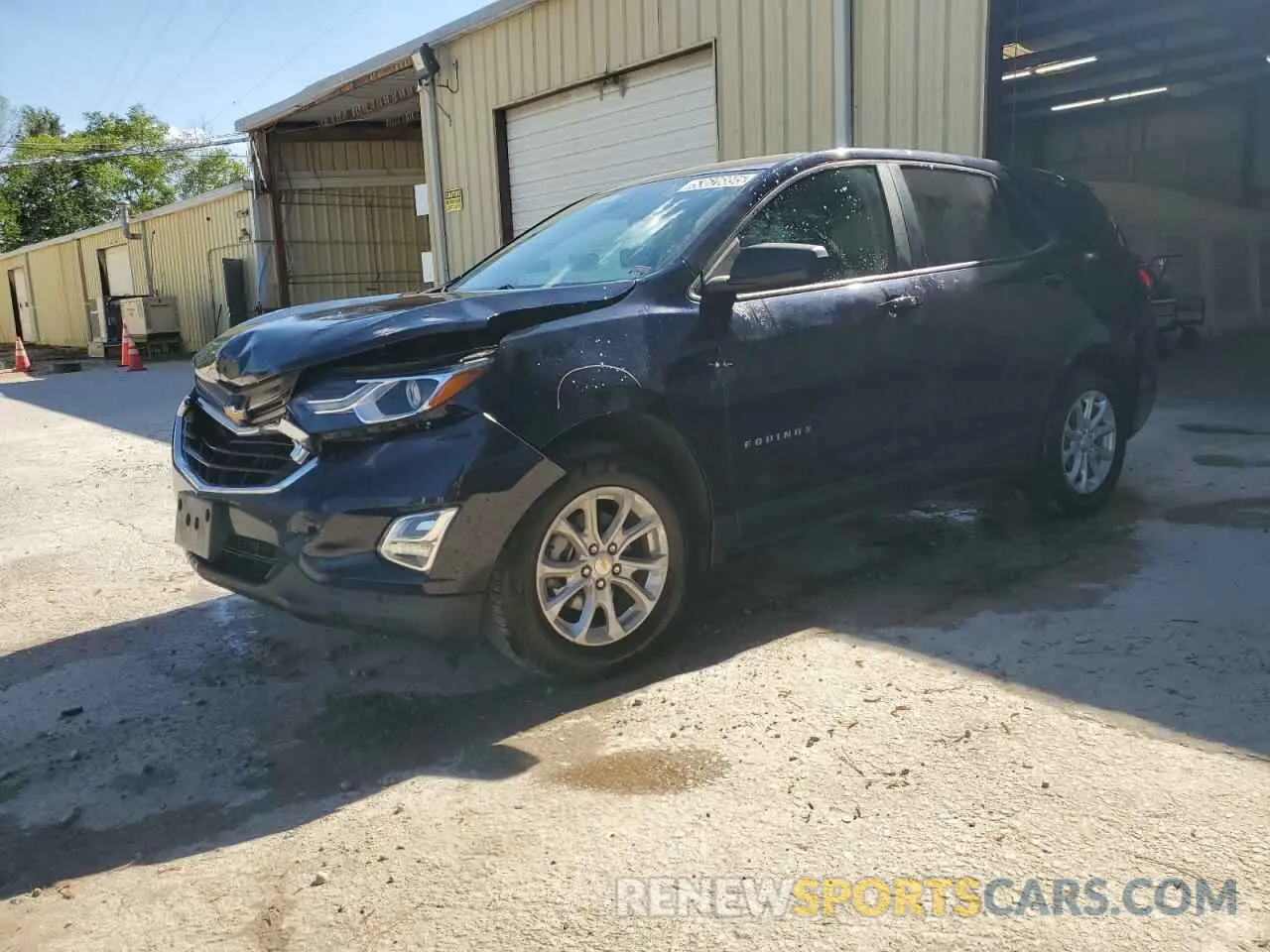 1 fotografías del automóvil dañado 3GNAXSEV3MS149458 CHEVROLET EQUINOX 2021