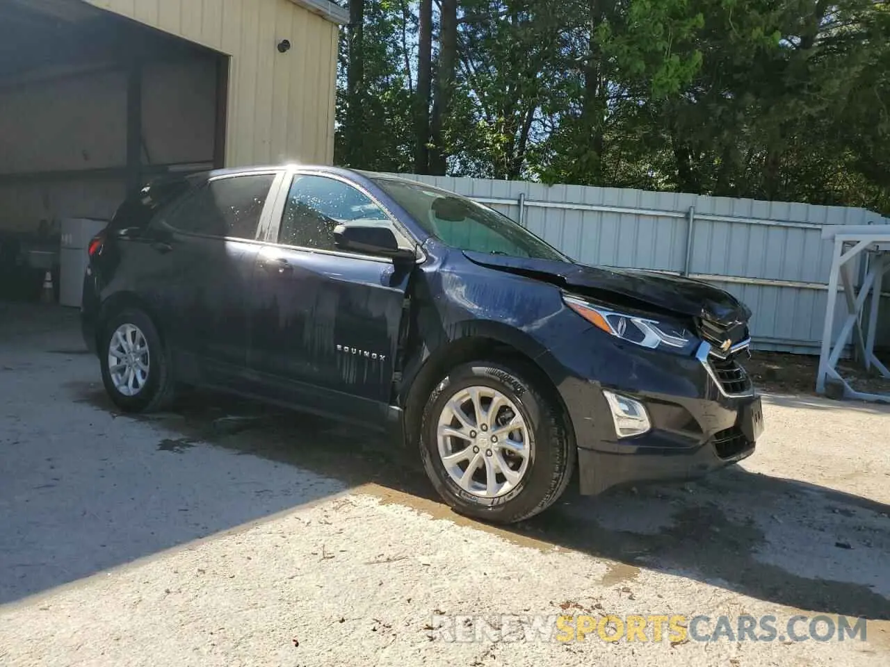 4 fotografías del automóvil dañado 3GNAXSEV3MS149458 CHEVROLET EQUINOX 2021
