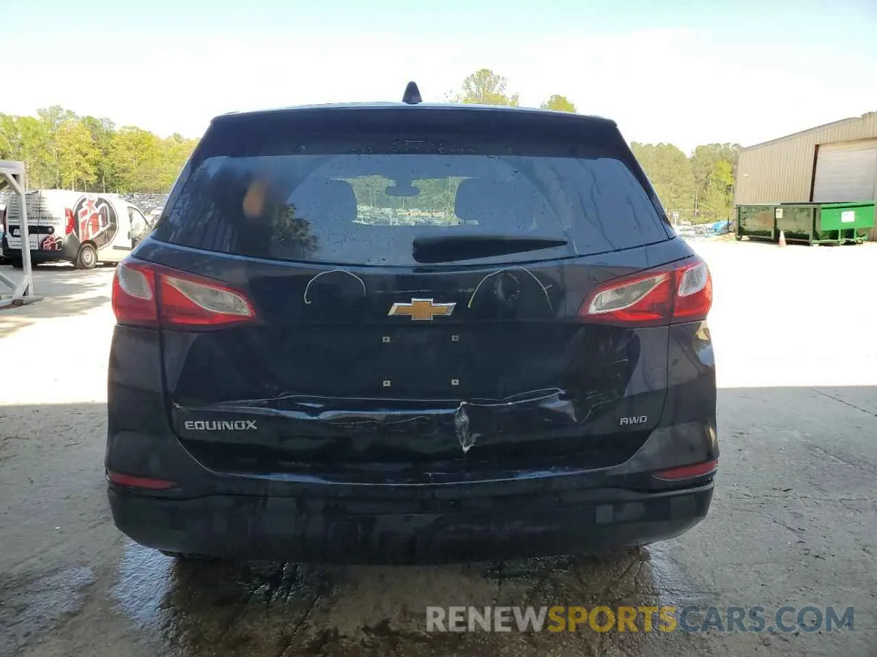 6 fotografías del automóvil dañado 3GNAXSEV3MS149458 CHEVROLET EQUINOX 2021