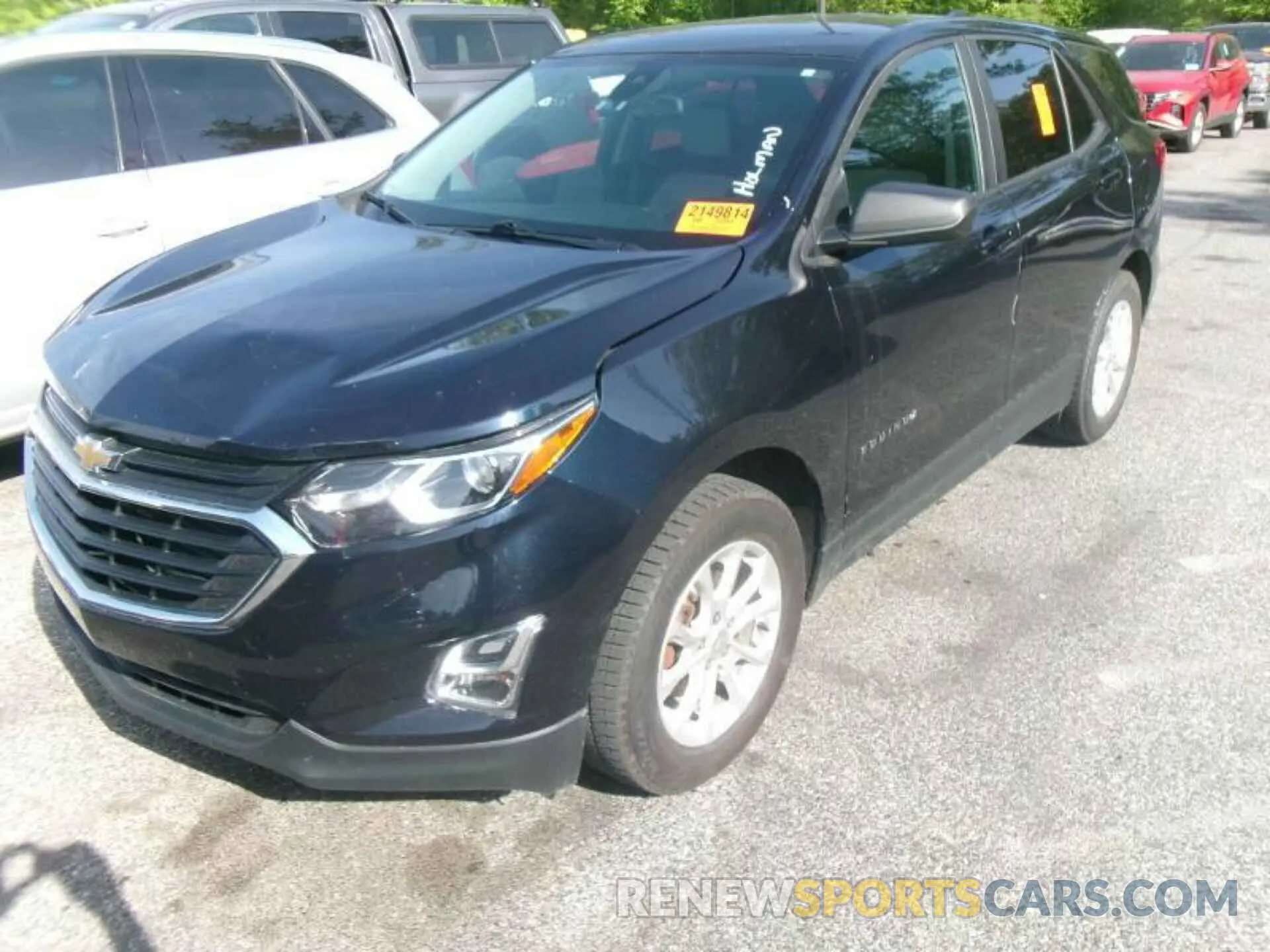 10 fotografías del automóvil dañado 3GNAXSEV5MS117871 CHEVROLET EQUINOX 2021