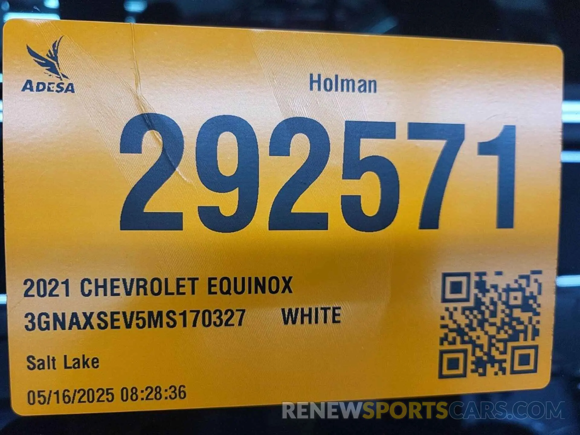30 fotografías del automóvil dañado 3GNAXSEV5MS170327 CHEVROLET EQUINOX 2021