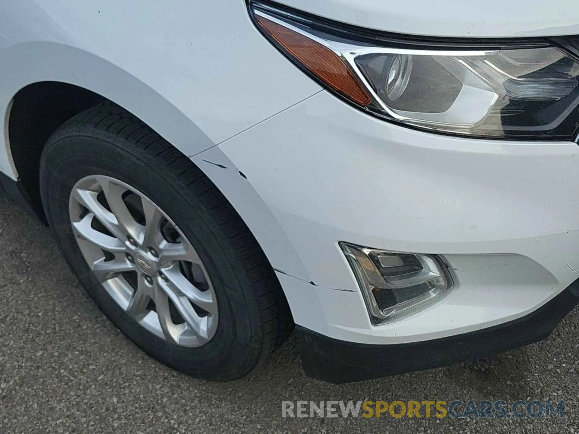 45 fotografías del automóvil dañado 3GNAXSEV5MS170327 CHEVROLET EQUINOX 2021