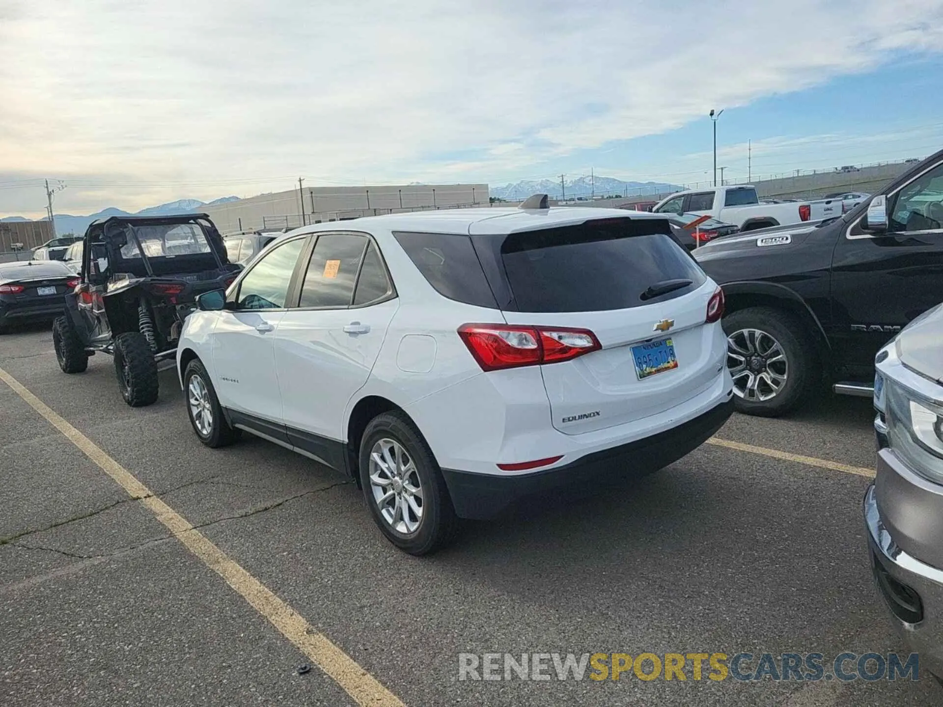 7 fotografías del automóvil dañado 3GNAXSEV5MS170327 CHEVROLET EQUINOX 2021