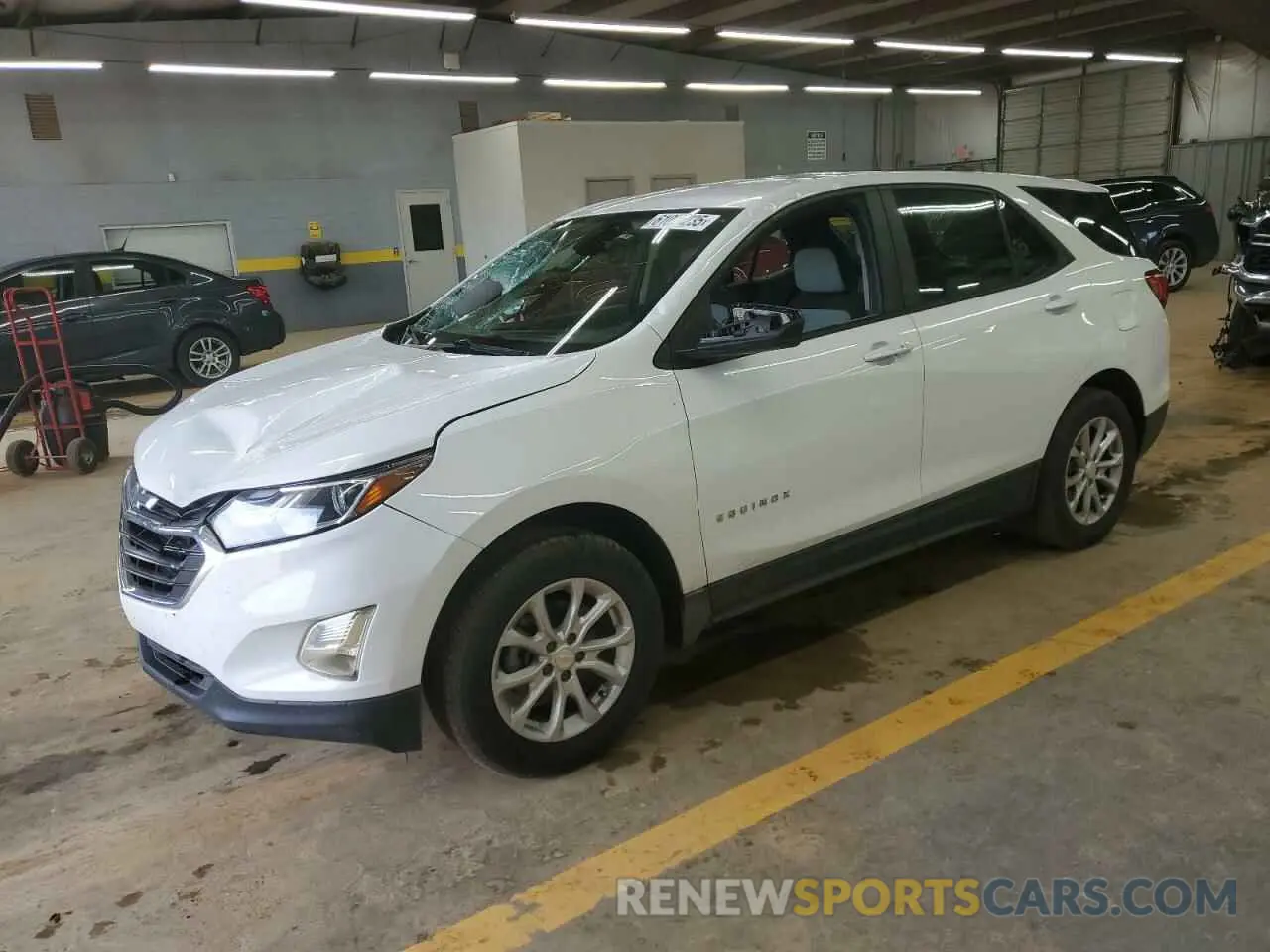 1 fotografías del automóvil dañado 3GNAXSEV6MS114543 CHEVROLET EQUINOX 2021