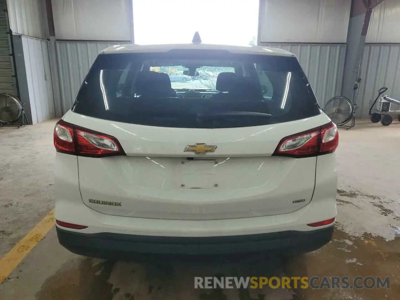 6 fotografías del automóvil dañado 3GNAXSEV6MS114543 CHEVROLET EQUINOX 2021