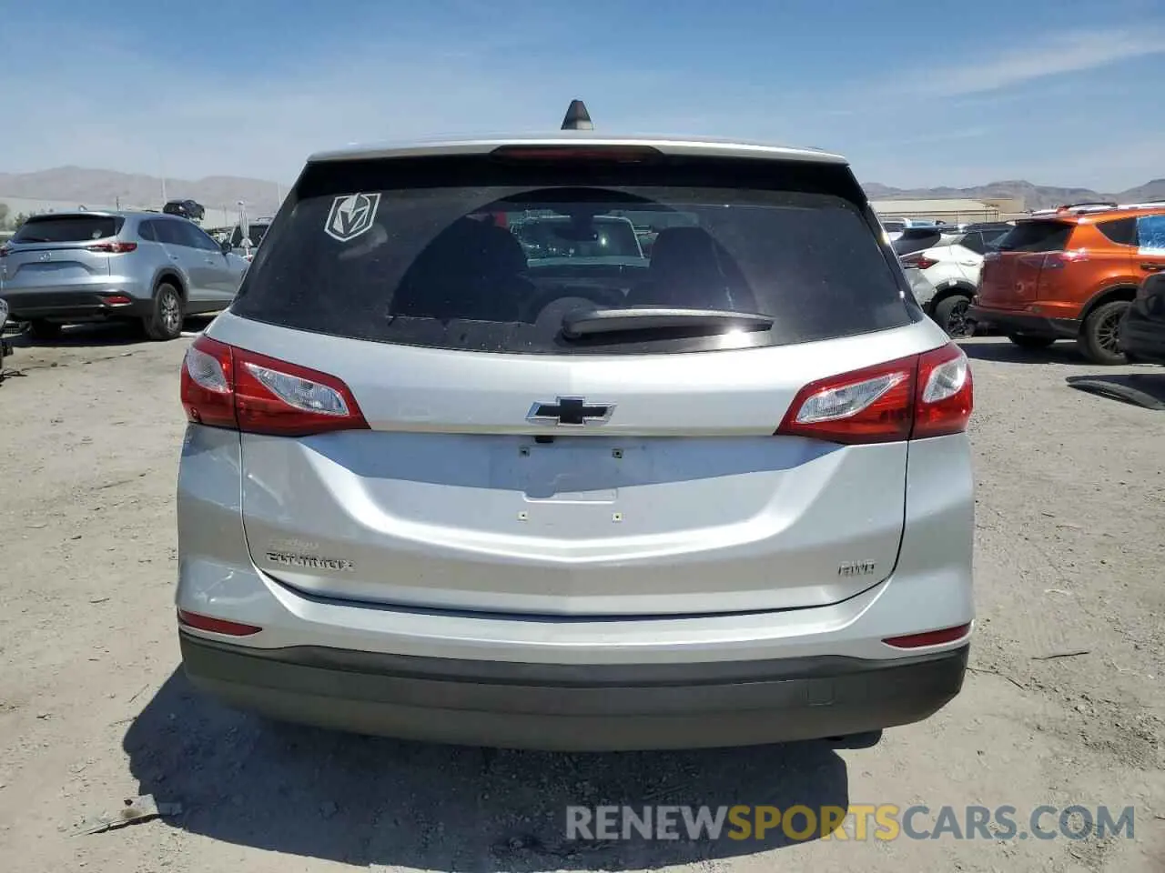 6 fotografías del automóvil dañado 3GNAXSEV8MS107898 CHEVROLET EQUINOX 2021