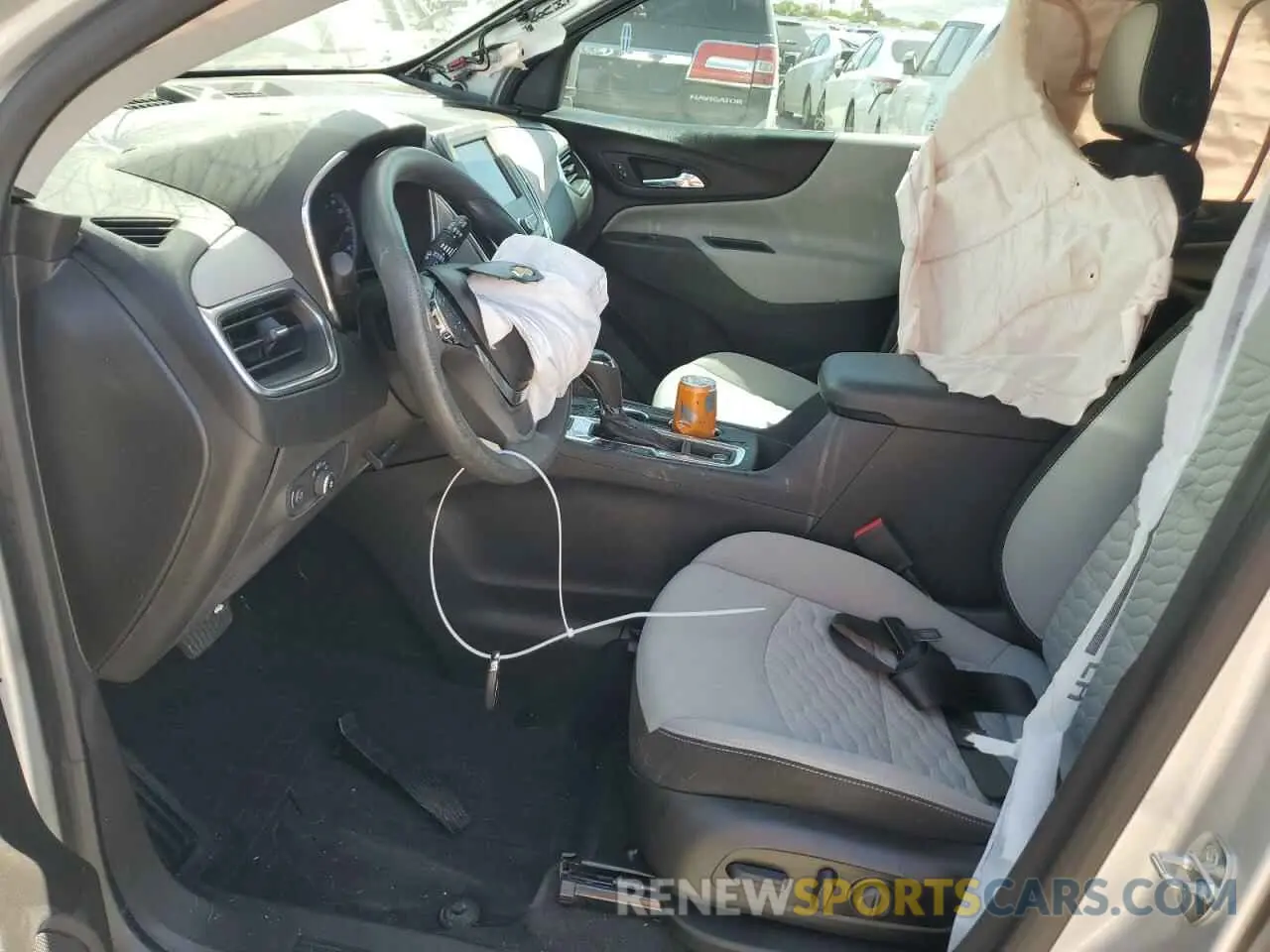 7 fotografías del automóvil dañado 3GNAXSEV8MS107898 CHEVROLET EQUINOX 2021