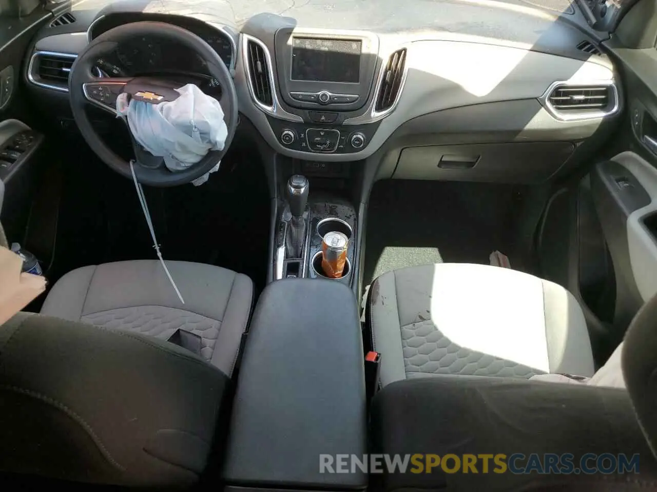8 fotografías del automóvil dañado 3GNAXSEV8MS107898 CHEVROLET EQUINOX 2021