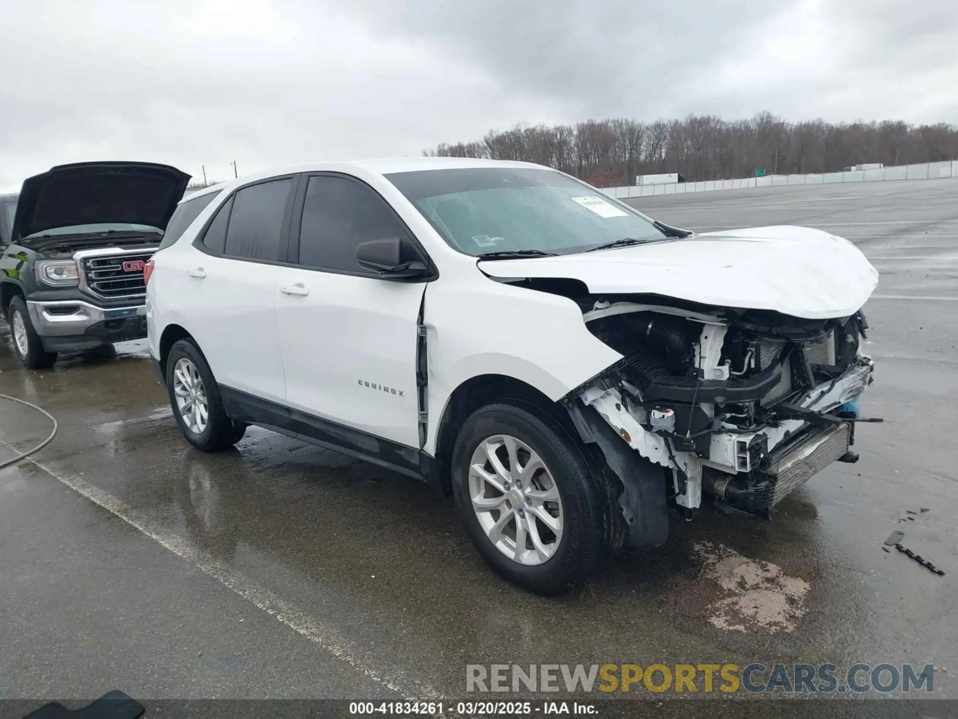 1 fotografías del automóvil dañado 3GNAXSEV9MS107344 CHEVROLET EQUINOX 2021