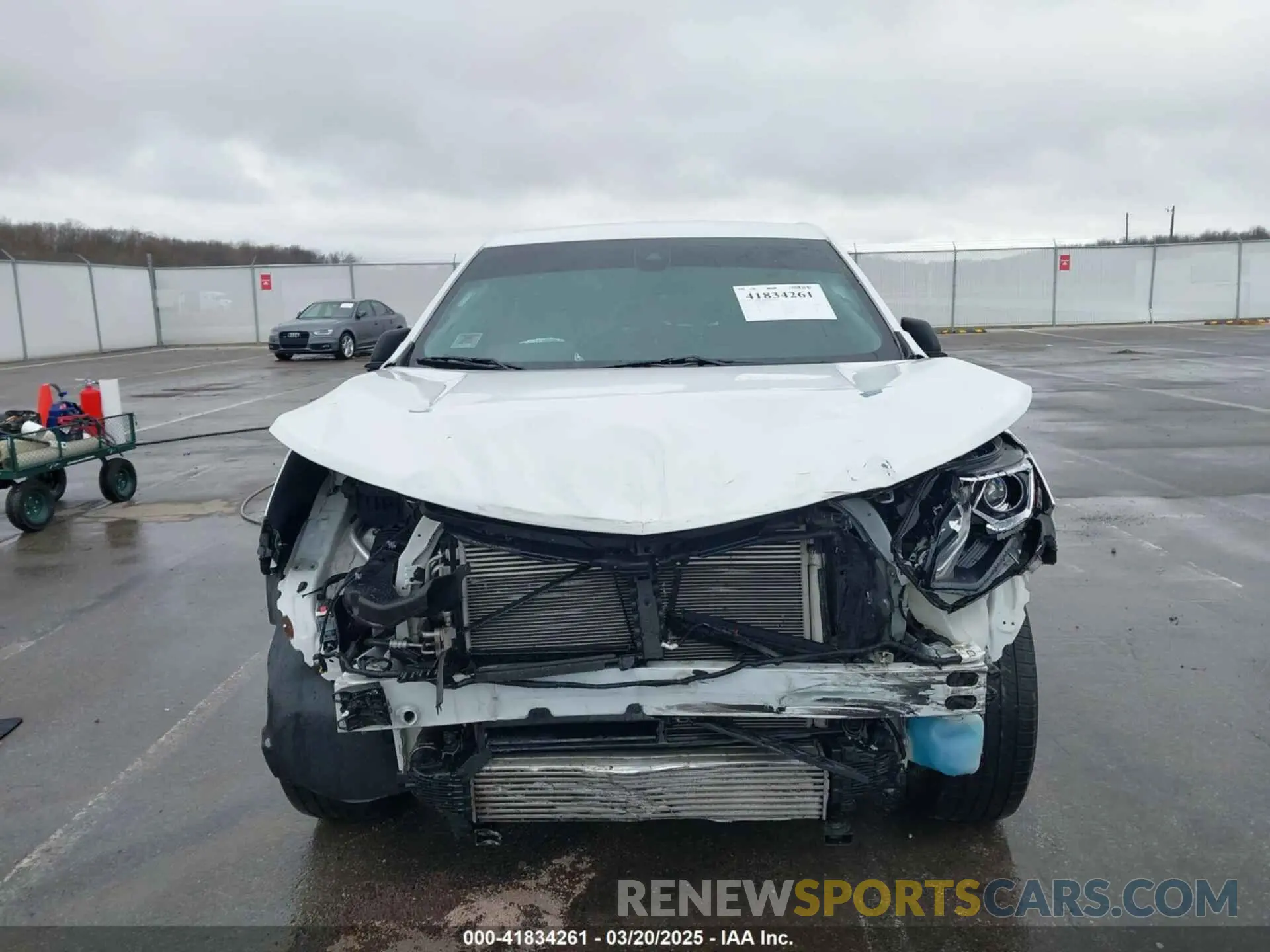 13 fotografías del automóvil dañado 3GNAXSEV9MS107344 CHEVROLET EQUINOX 2021