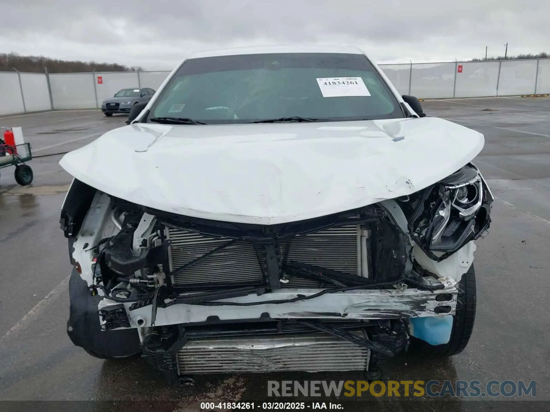 6 fotografías del automóvil dañado 3GNAXSEV9MS107344 CHEVROLET EQUINOX 2021