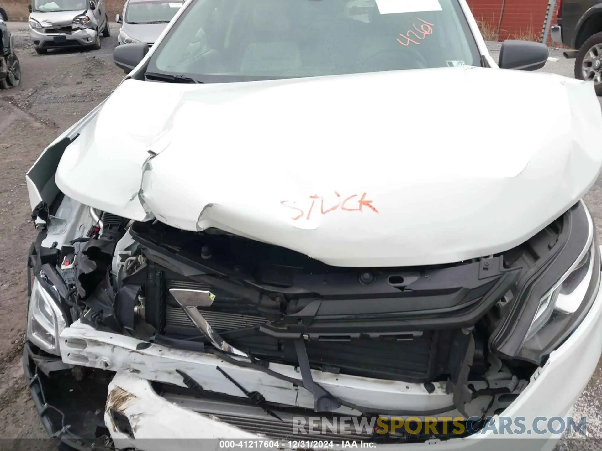 10 fotografías del automóvil dañado 3GNAXSEV9MS154261 CHEVROLET EQUINOX 2021