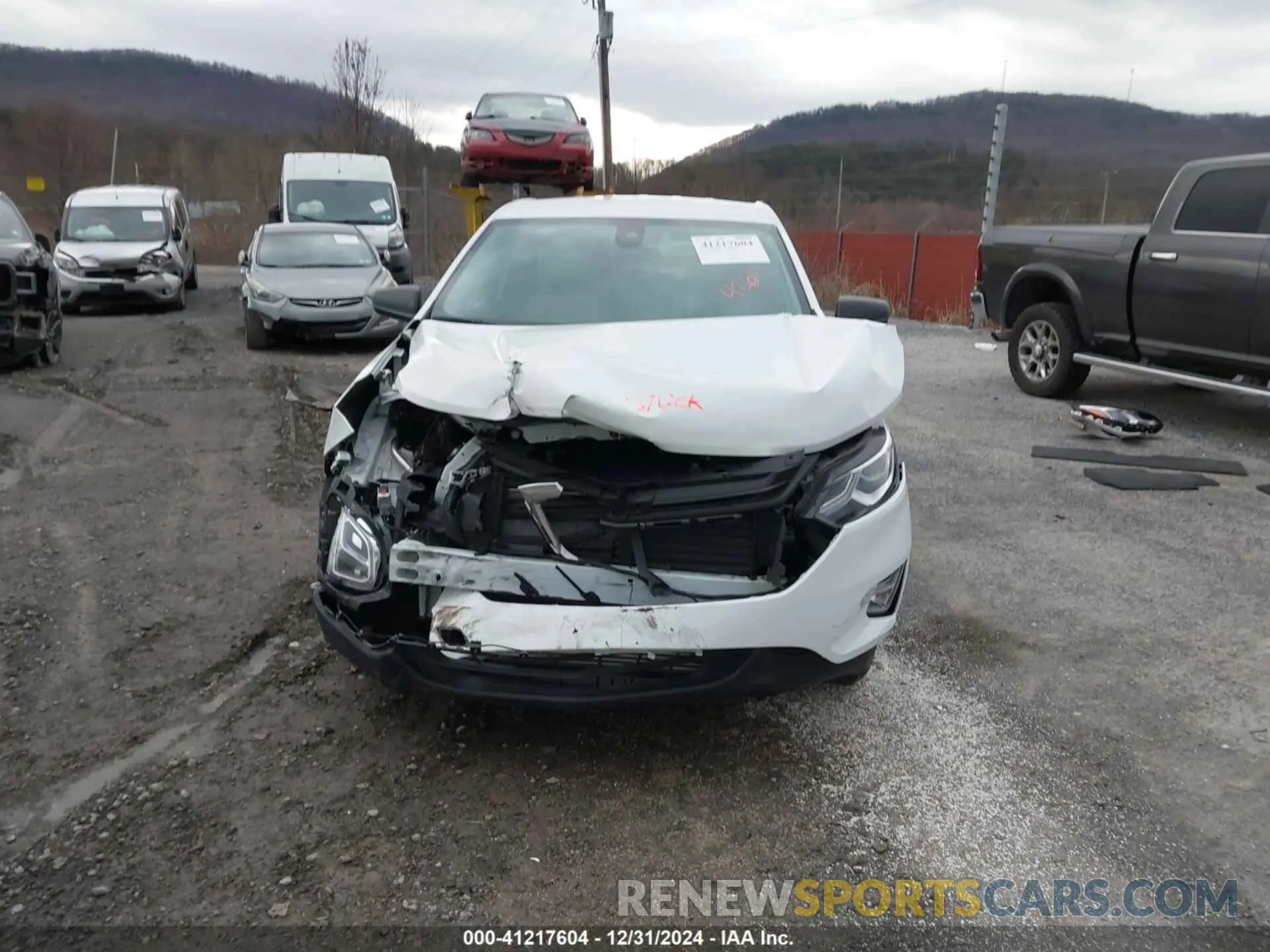 13 fotografías del automóvil dañado 3GNAXSEV9MS154261 CHEVROLET EQUINOX 2021