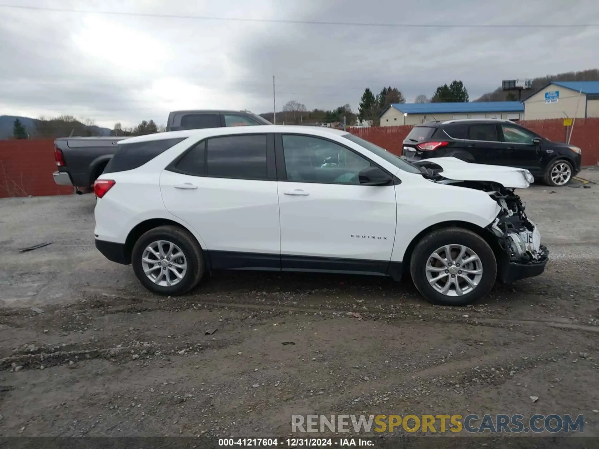 14 fotografías del automóvil dañado 3GNAXSEV9MS154261 CHEVROLET EQUINOX 2021