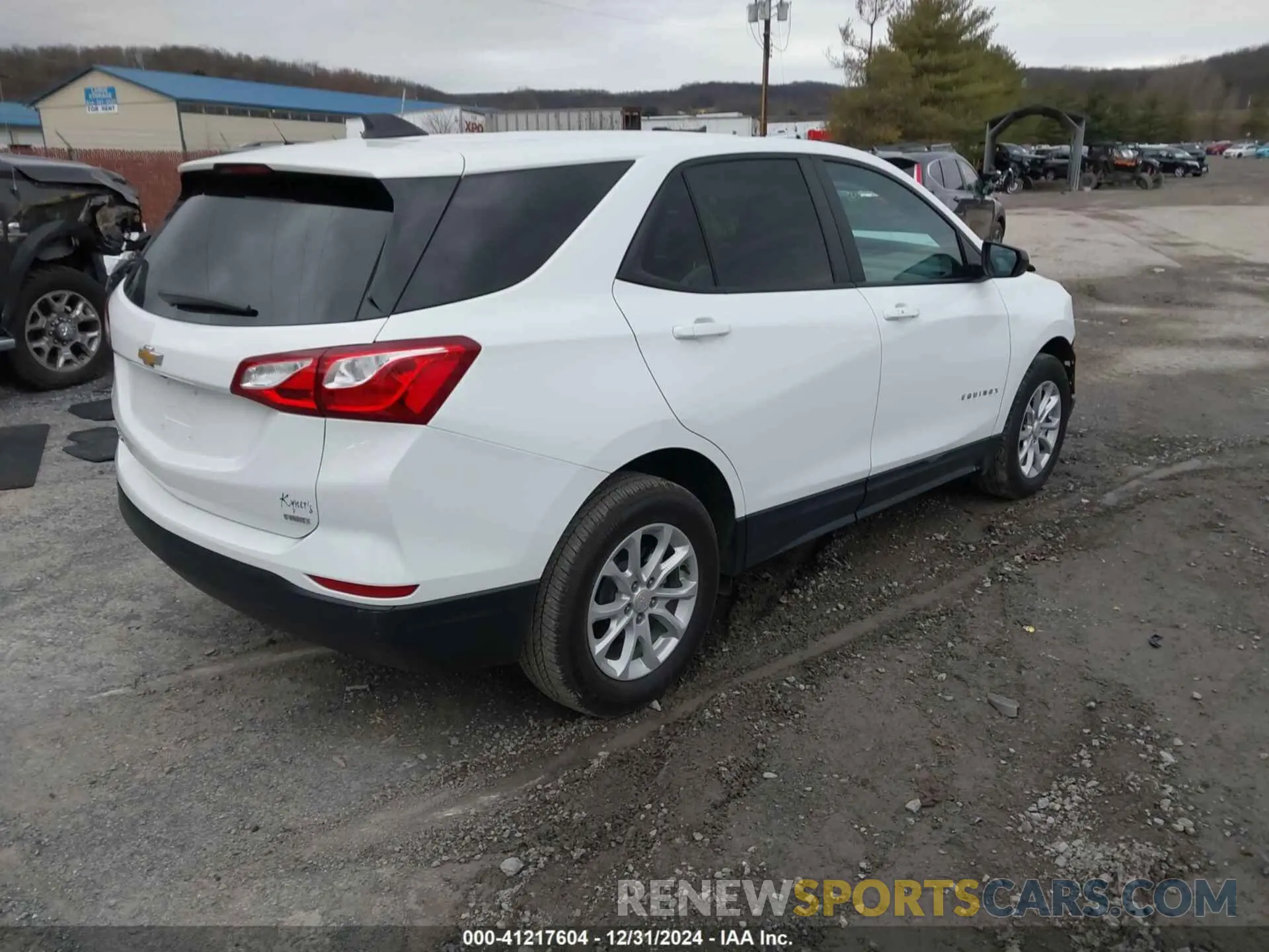 4 fotografías del automóvil dañado 3GNAXSEV9MS154261 CHEVROLET EQUINOX 2021