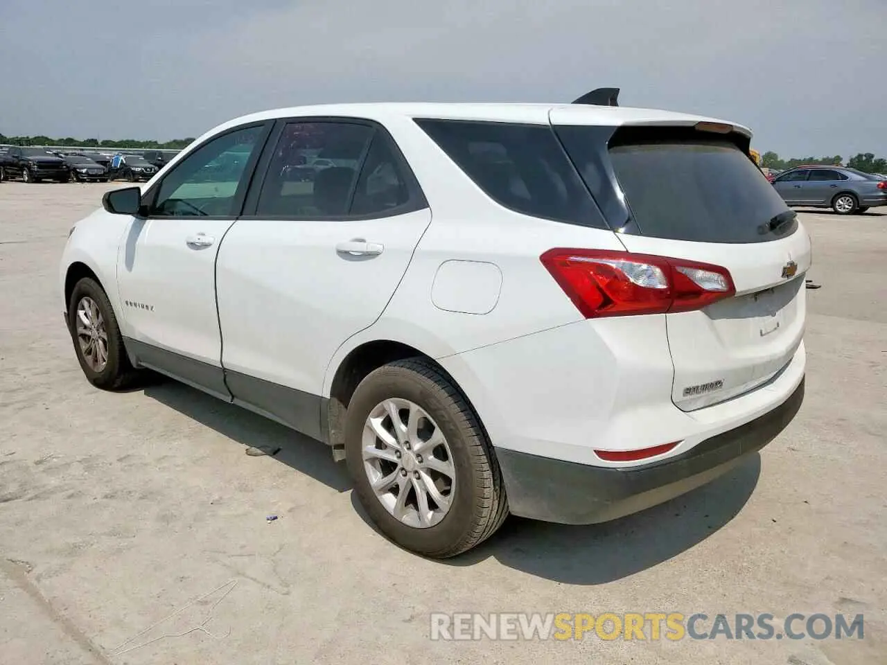 2 fotografías del automóvil dañado 3GNAXSEV9MS161632 CHEVROLET EQUINOX 2021