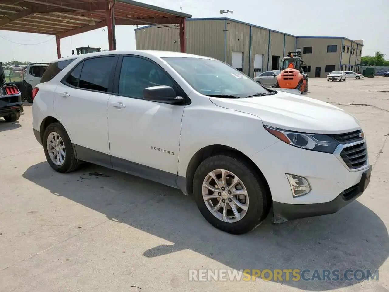 4 fotografías del automóvil dañado 3GNAXSEV9MS161632 CHEVROLET EQUINOX 2021