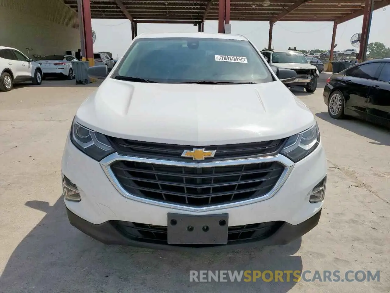 5 fotografías del automóvil dañado 3GNAXSEV9MS161632 CHEVROLET EQUINOX 2021