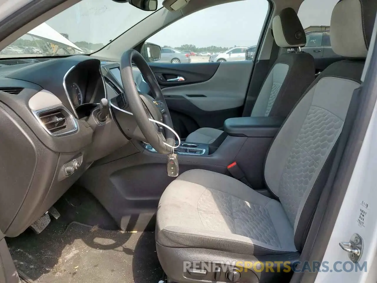7 fotografías del automóvil dañado 3GNAXSEV9MS161632 CHEVROLET EQUINOX 2021