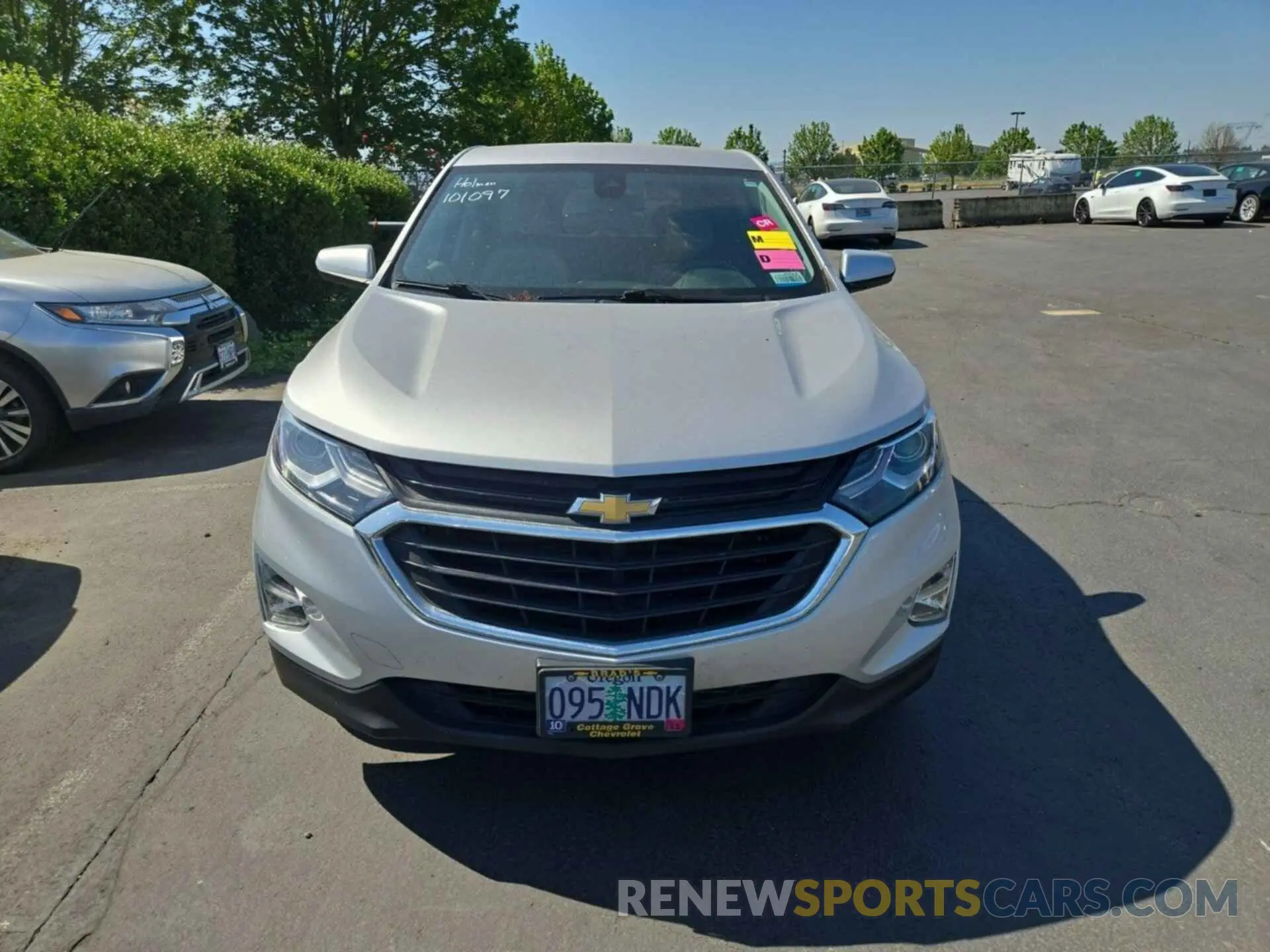 24 fotografías del automóvil dañado 3GNAXTEV0MS143803 CHEVROLET EQUINOX 2021