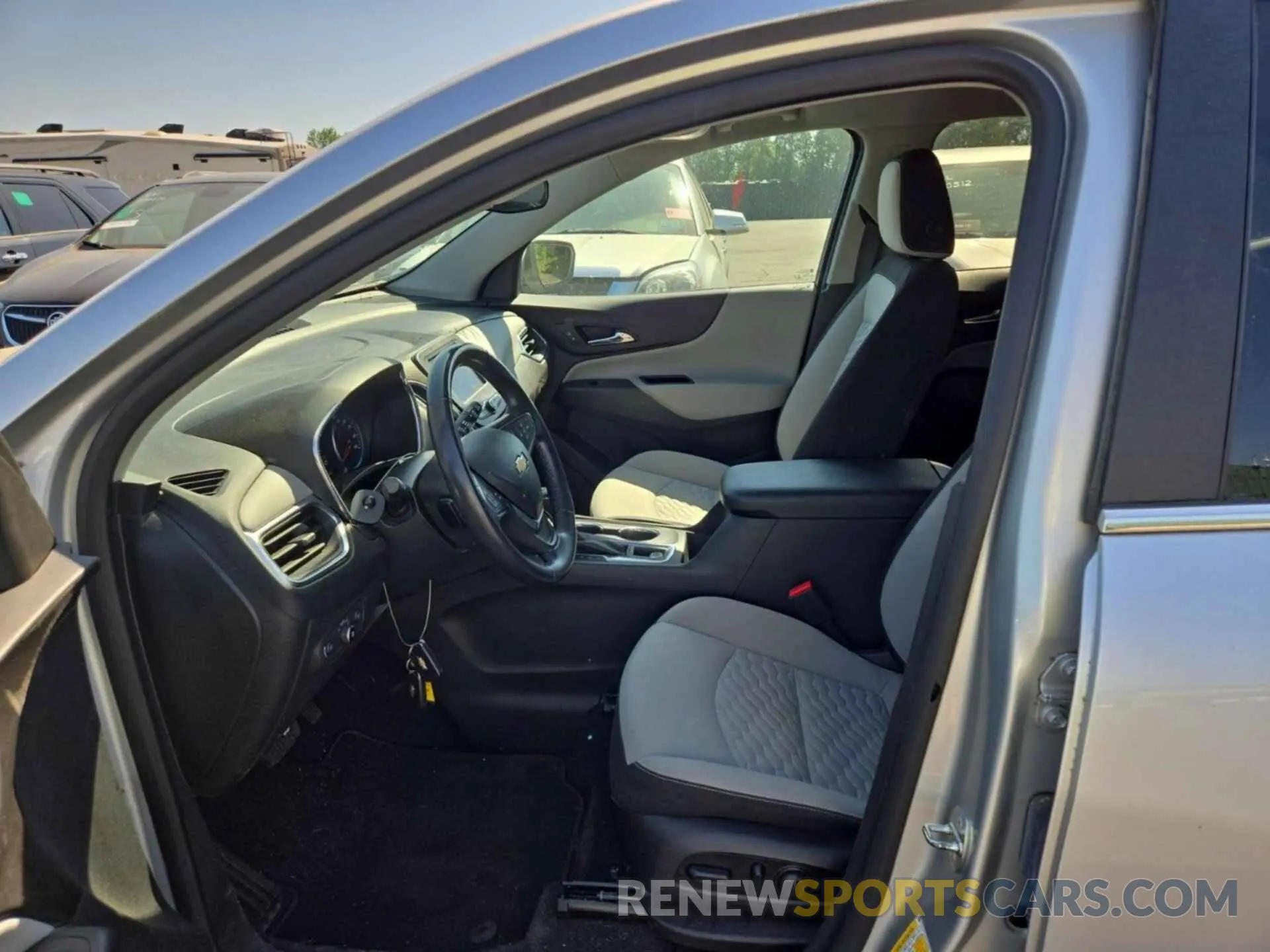 7 fotografías del automóvil dañado 3GNAXTEV0MS143803 CHEVROLET EQUINOX 2021