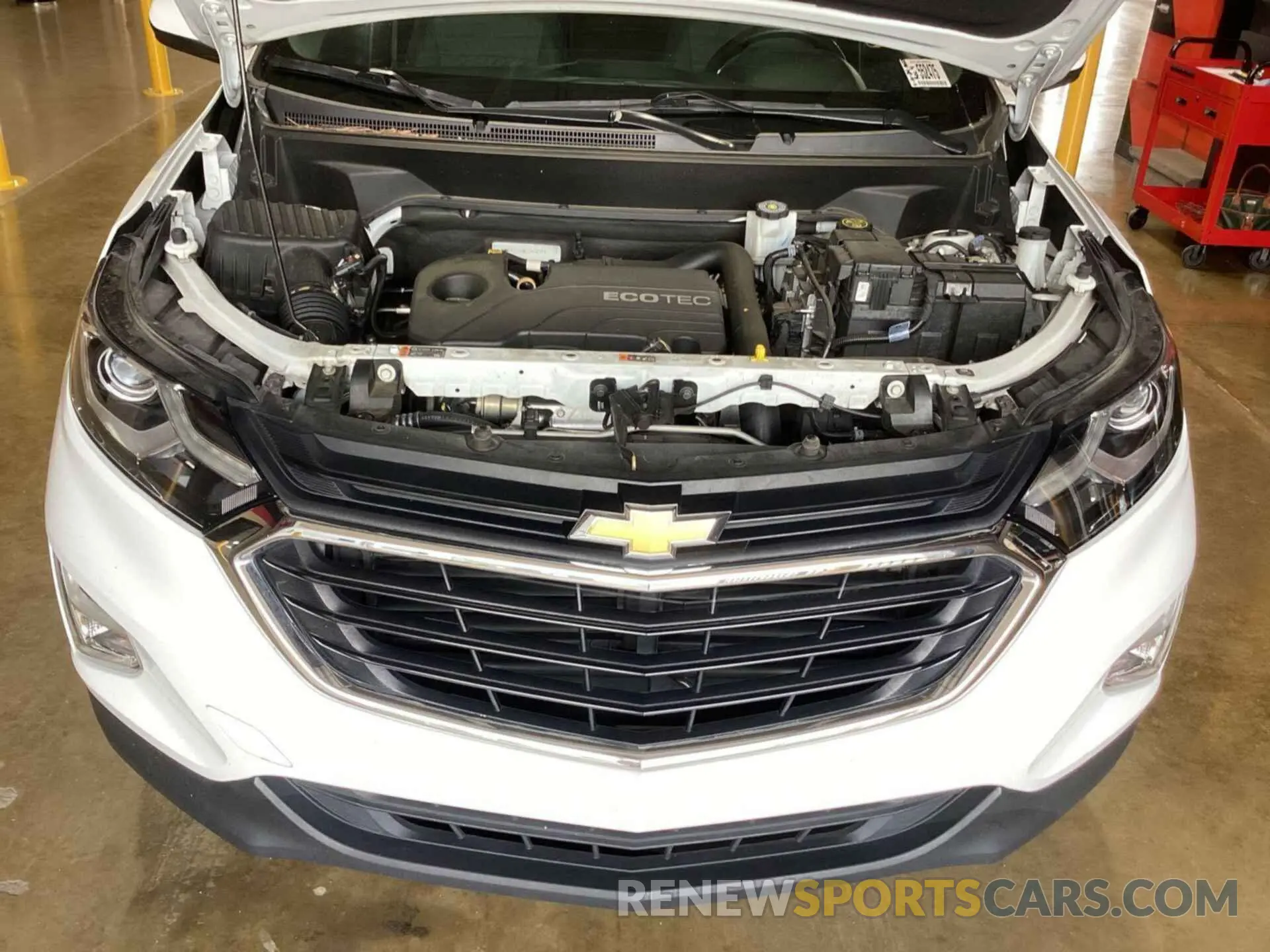 9 fotografías del automóvil dañado 3GNAXTEV1MS103794 CHEVROLET EQUINOX 2021