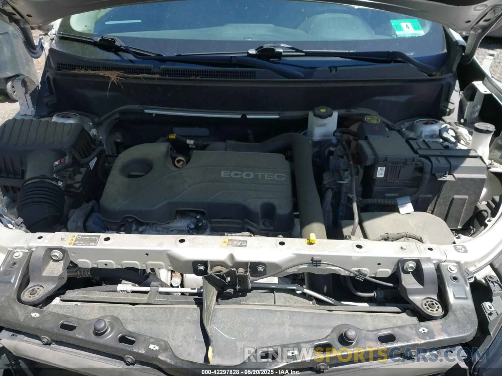 10 fotografías del automóvil dañado 3GNAXTEV1MS160948 CHEVROLET EQUINOX 2021