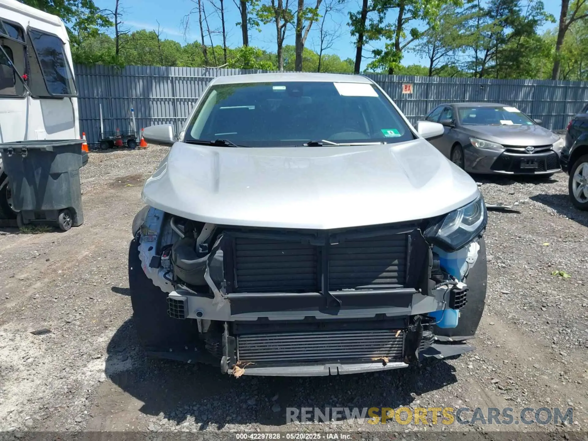 13 fotografías del automóvil dañado 3GNAXTEV1MS160948 CHEVROLET EQUINOX 2021